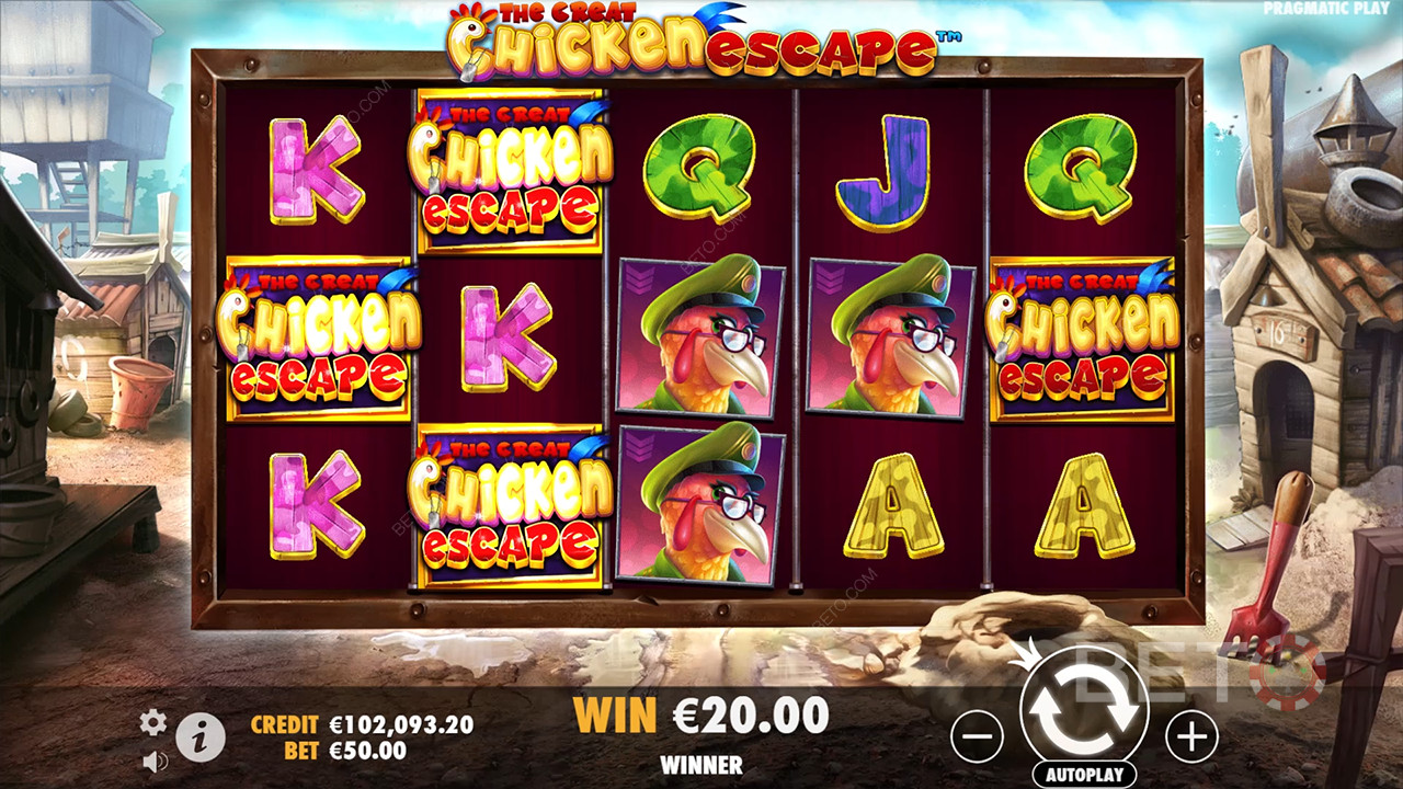 Die große Hühnerflucht Überprüfung durch BETO Slots