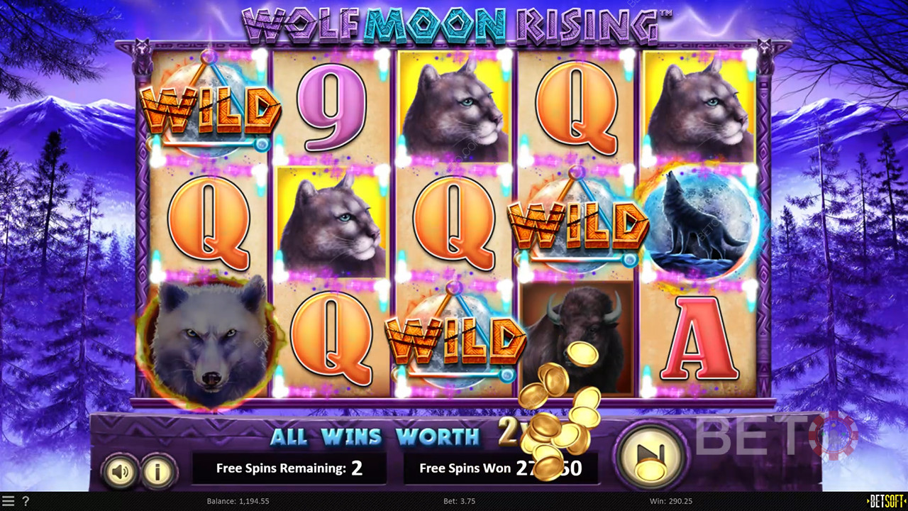 Wolf Moon Rising Überprüfung durch BETO Slots