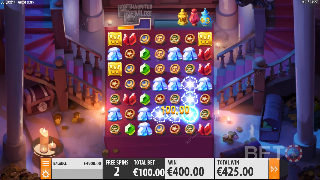 Ghost Glyph Überprüfung durch BETO Slots