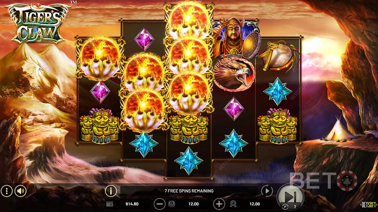 Tiger's Claw (Betsoft)  Kostenlos Spielen
