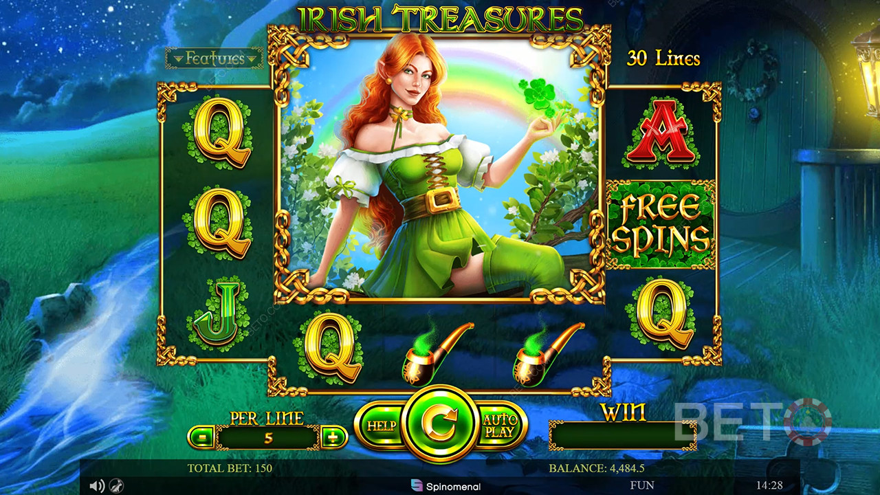 Irische Schätze Überprüfung durch BETO Slots