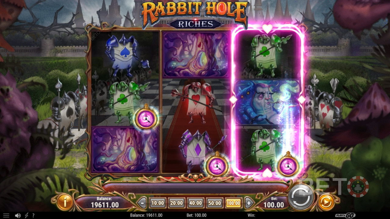 Rabbit Hole Riches Überprüfung durch BETO Slots