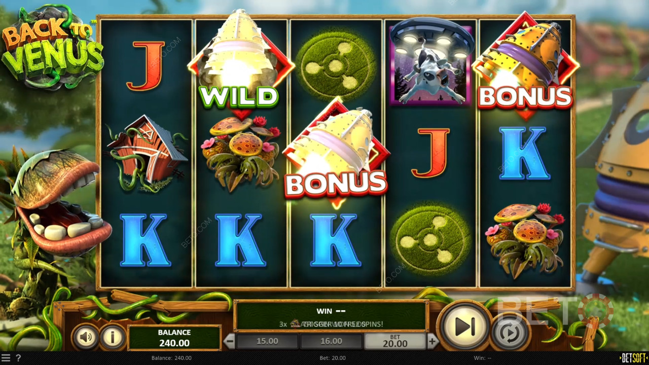 Back To Venus Überprüfung durch BETO Slots