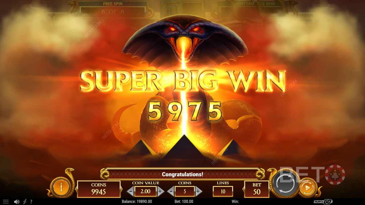 Gewinnen Sie das 10.000-fache Ihres Einsatzes beim Scales of Dead Slot Online!