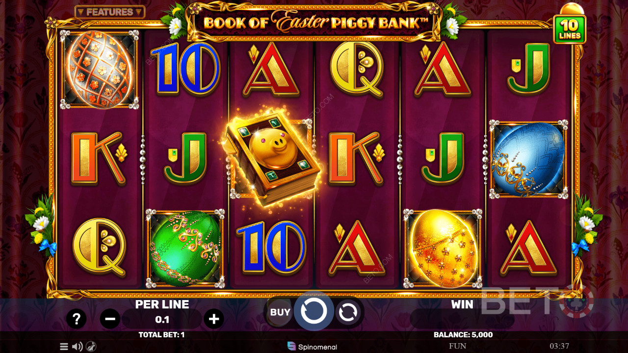 Book of Easter Piggy Bank Überprüfung durch BETO Slots