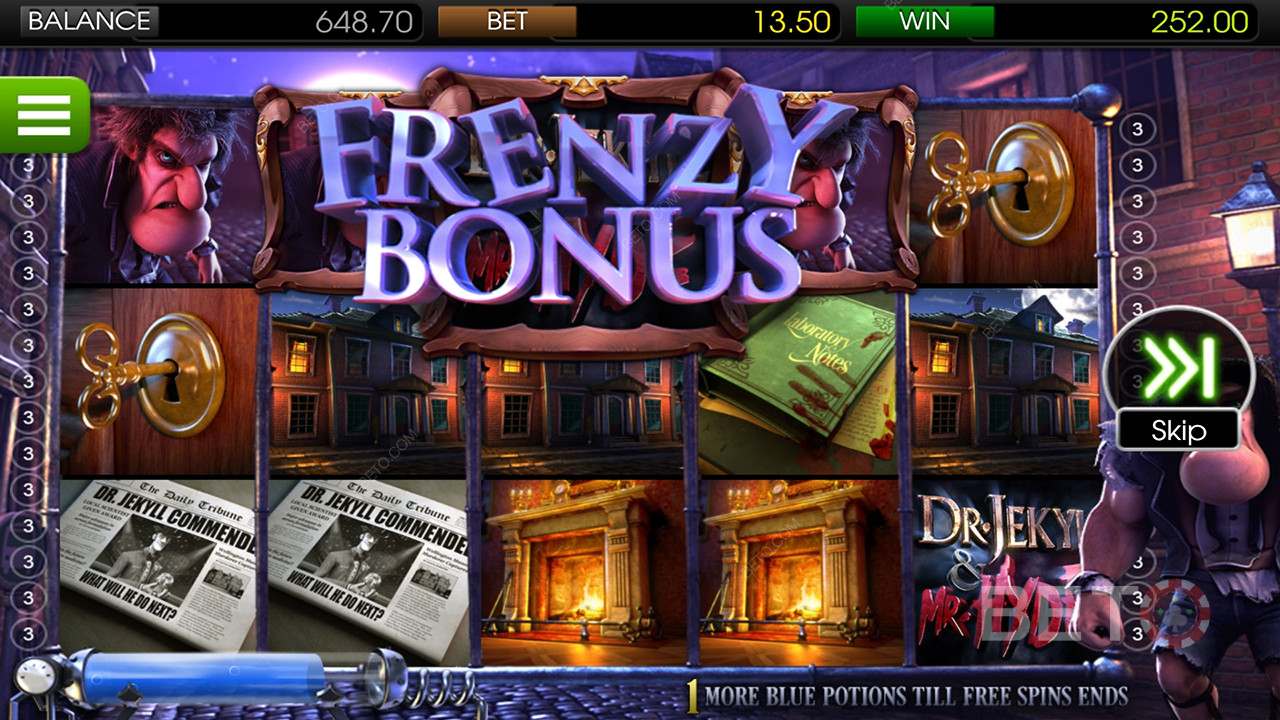 Dr. Jekyll & Mr. Hyde Überprüfung durch BETO Slots