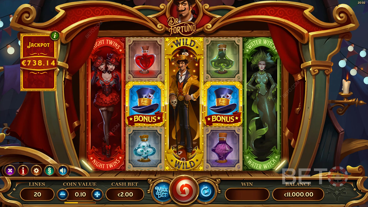 Dr. Fortuno Überprüfung durch BETO Slots