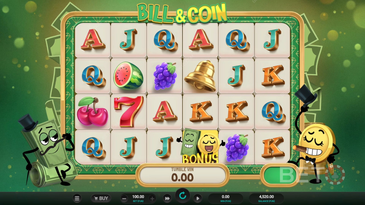 Bill & Coin Überprüfung durch BETO Slots