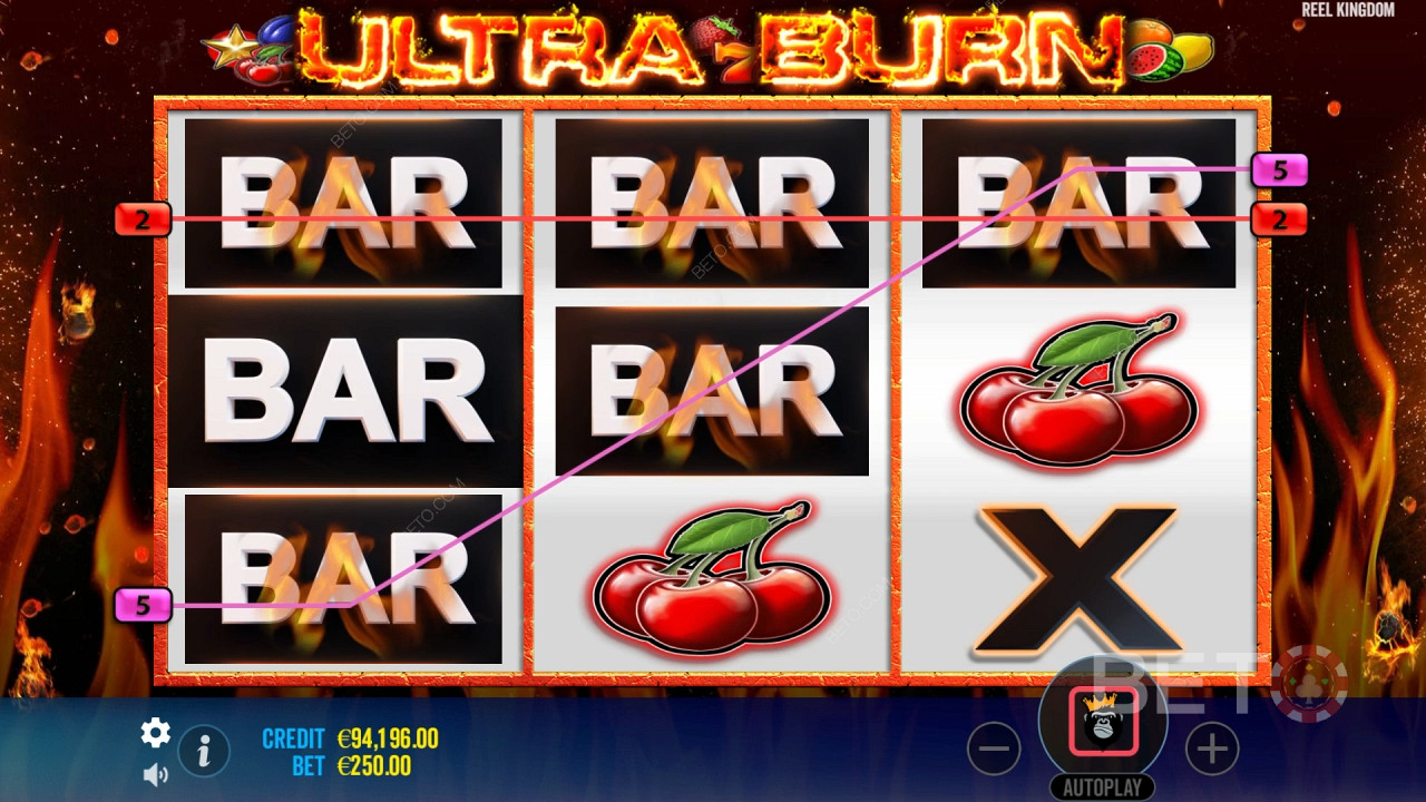 Ultra Burn Überprüfung durch BETO Slots