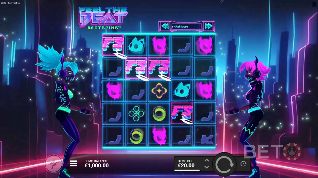 Feel the Beat Überprüfung durch BETO Slots