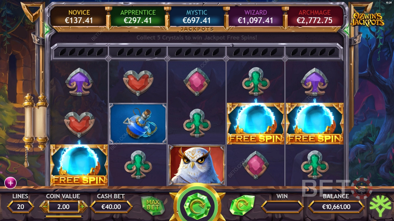 Ozwin's Jackpots Kostenlos Spielen