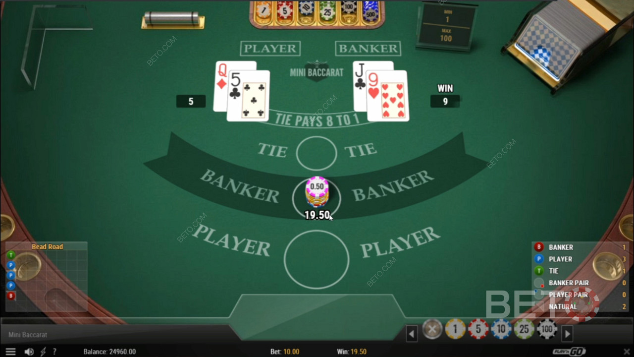 Baccarat Casino Spiele - Lernen Sie, wie man Baccarat Strategien meistert