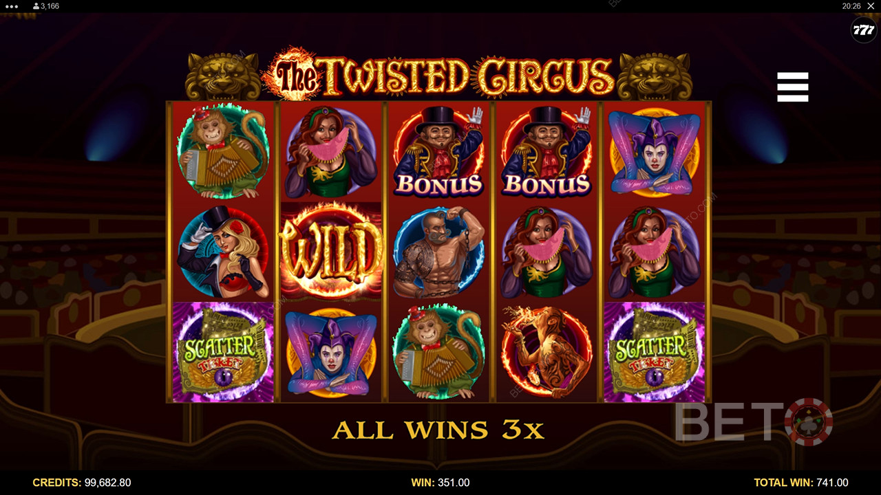 Der verdrehte Zirkus: Ein Online-Slot, der einen Dreh wert ist?