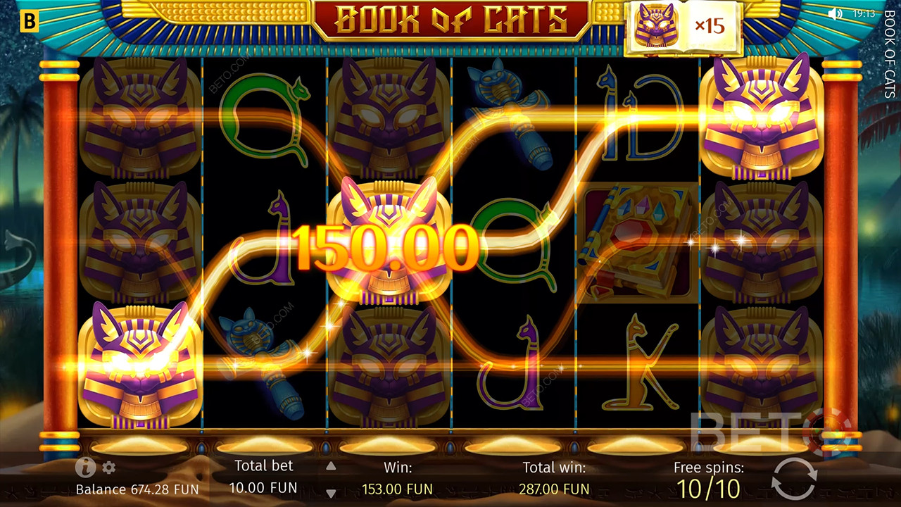 Book Of Cats Überprüfung durch BETO Slots