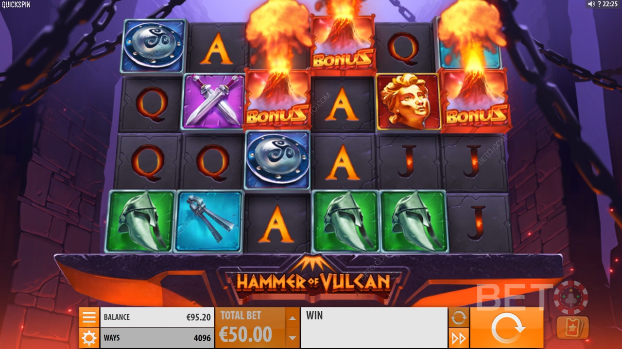 Hammer of Vulcan Überprüfung durch BETO Slots