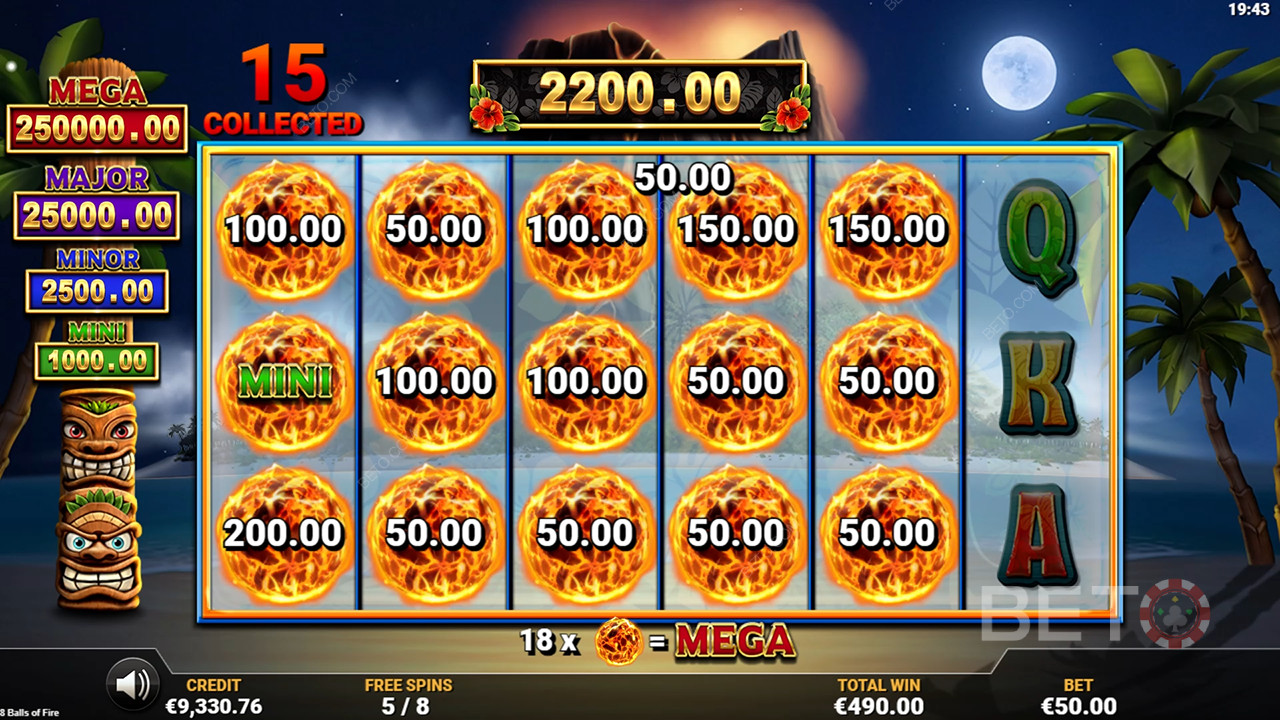 8 Balls of Fire Überprüfung durch BETO Slots