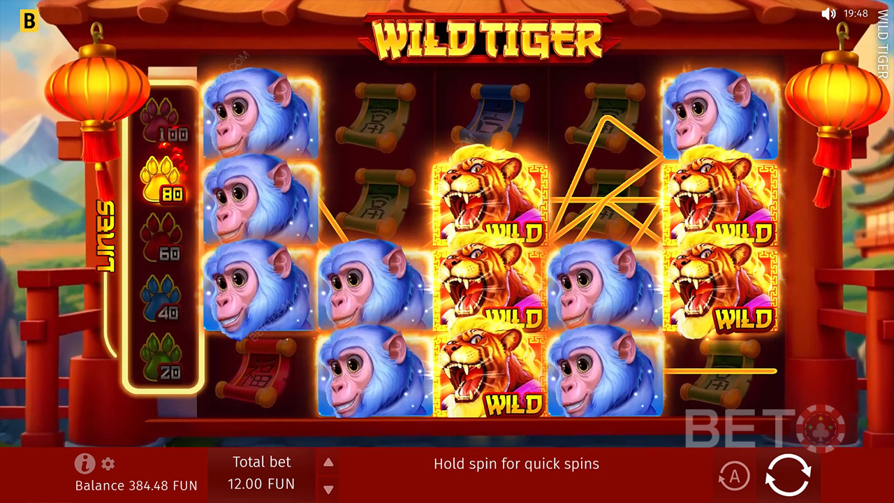 Wild Tiger Überprüfung durch BETO Slots
