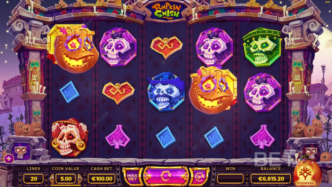 Pumpkin Smash Bewertung von BETO Slots