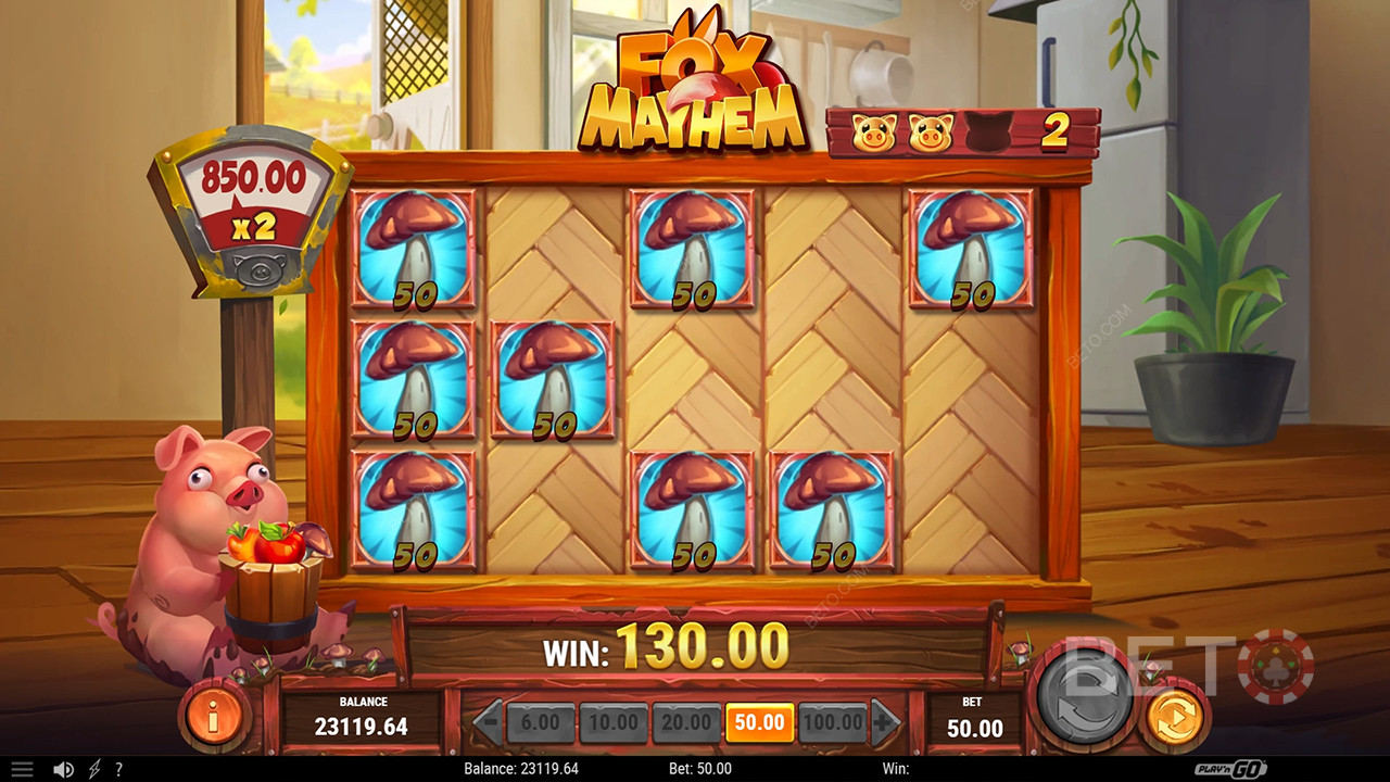 Fox Mayhem Überprüfung durch BETO Slots