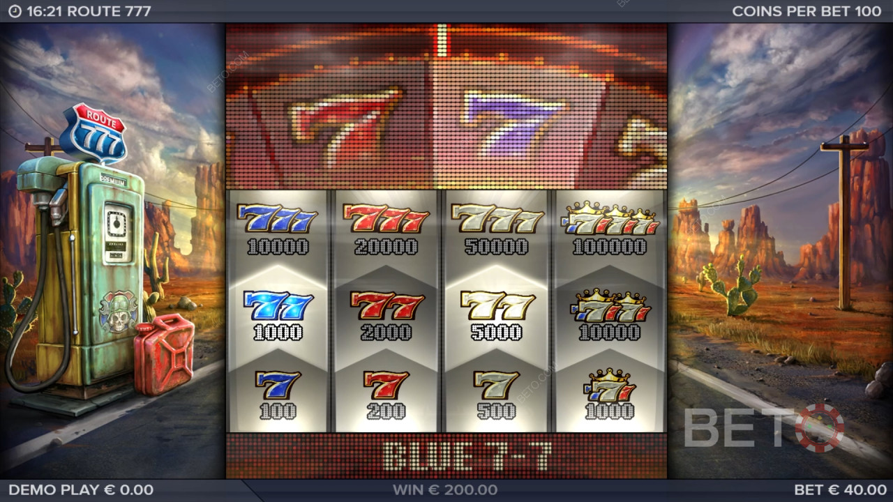 Route 777 Überprüfung durch BETO Slots