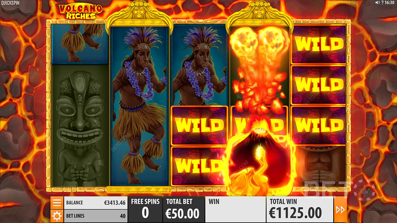 Volcano Riches Überprüfung durch BETO Slots