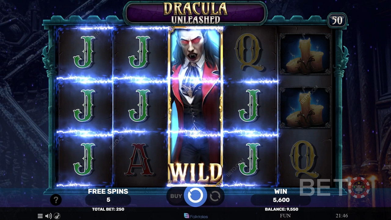 Dracula - Unleashed Überprüfung durch BETO Slots