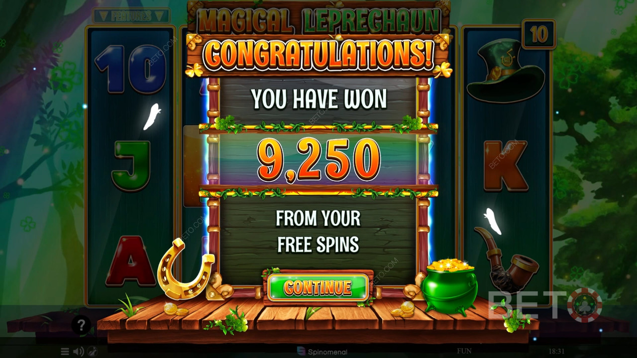Gewinnen Sie das 2.000-fache Ihres Einsatzes im Magical Leprechaun Slot!