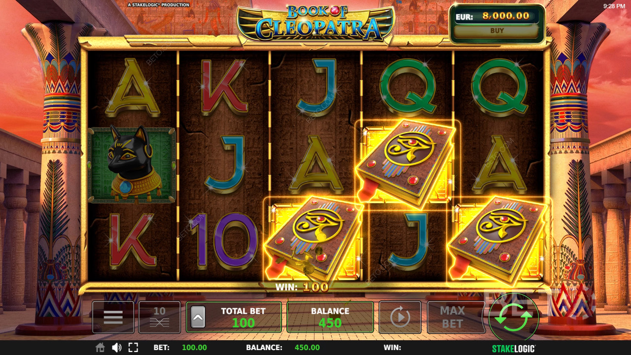 Buch der Kleopatra Überprüfung durch BETO Slots