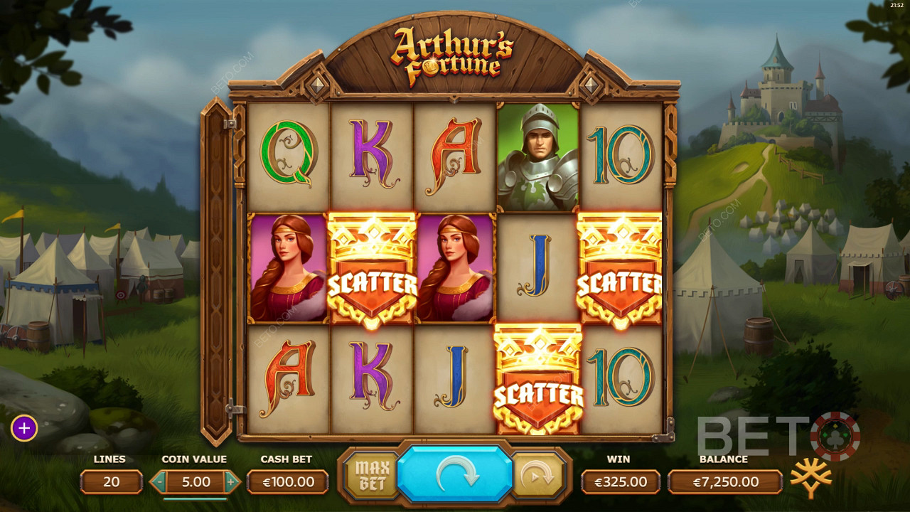 Arthurs Fortune Überprüfung durch BETO Slots