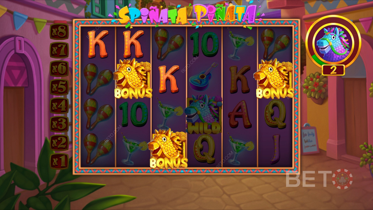 Spinata Pinata Überprüfung durch BETO Slots