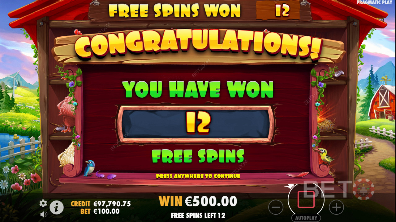 Gewinnen Sie das 6.750-fache Ihres Einsatzes im The Tweety House Slot Online!