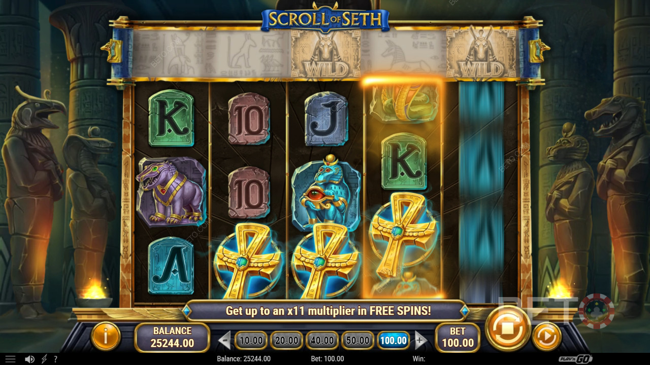 Scroll of Seth Überprüfung durch BETO Slots