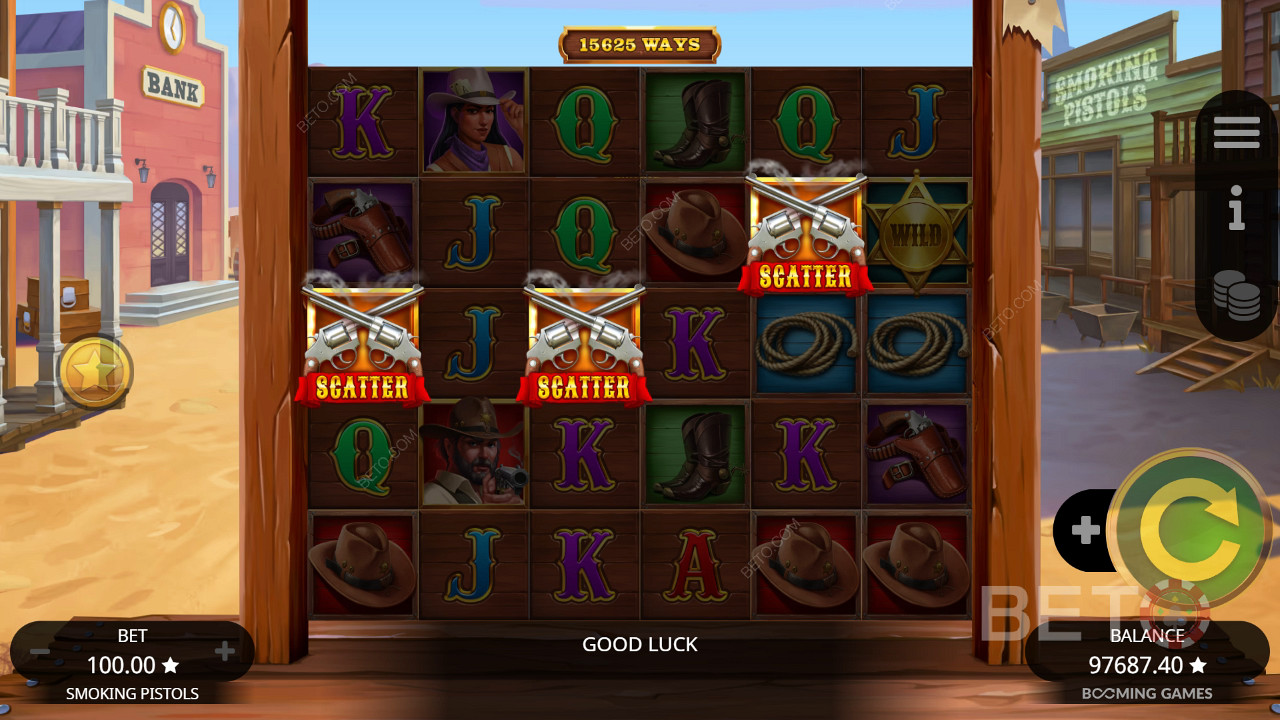 Smoking Pistols Überprüfung durch BETO Slots