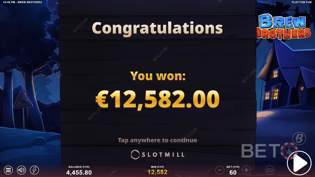 Gewinnen Sie das 12.000-fache Ihres Einsatzes im Brew Brothers Online Slot!