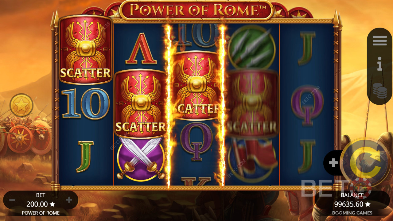 Power of Rome Überprüfung durch BETO Slots