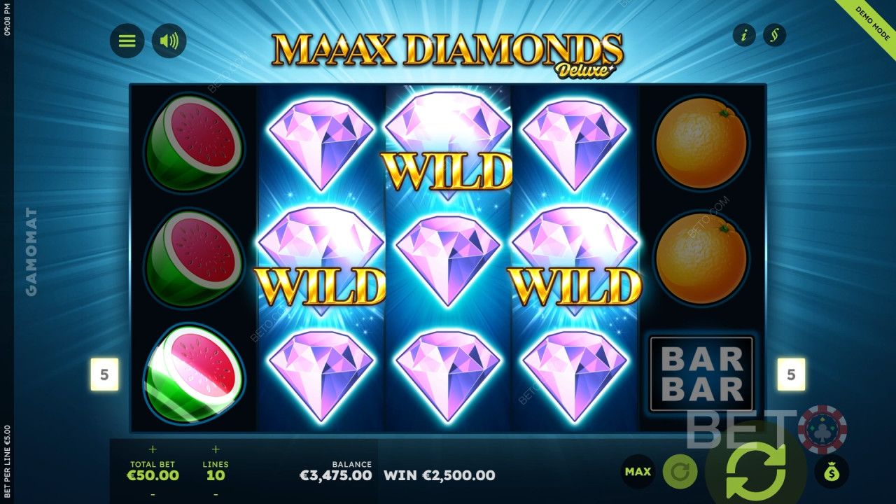 Maaax Diamonds Deluxe Überprüfung durch BETO Slots