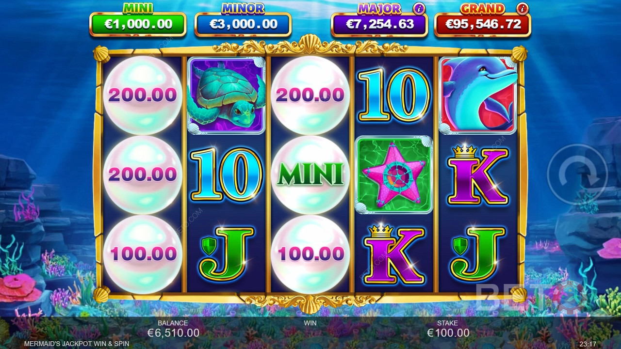 Mermaid's Jackpot Win & Spin Kostenlos Spielen