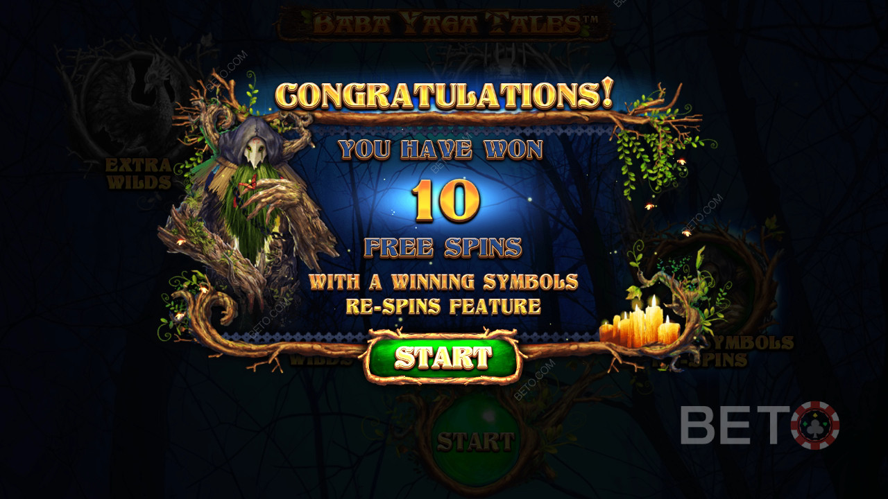 Gewinnen Sie das 1.000-fache Ihres Einsatzes im Baba Yaga Tales Slot Online!