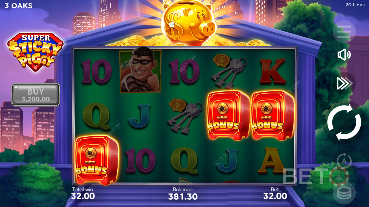 Super Sticky Piggy Überprüfung durch BETO Slots