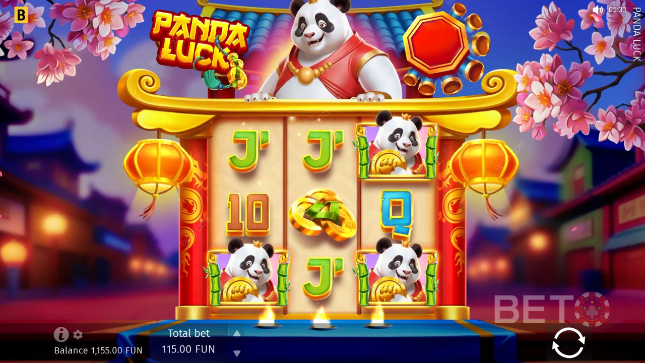 Panda Luck Überprüfung durch BETO Slots