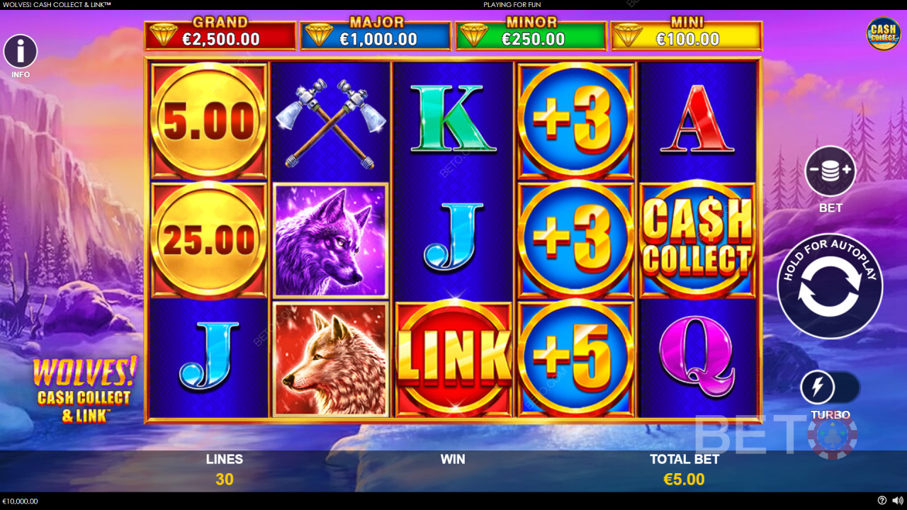 Wölfe! Cash Collect & Link: Ein Online-Slot, der es wert ist, gedreht zu werden?