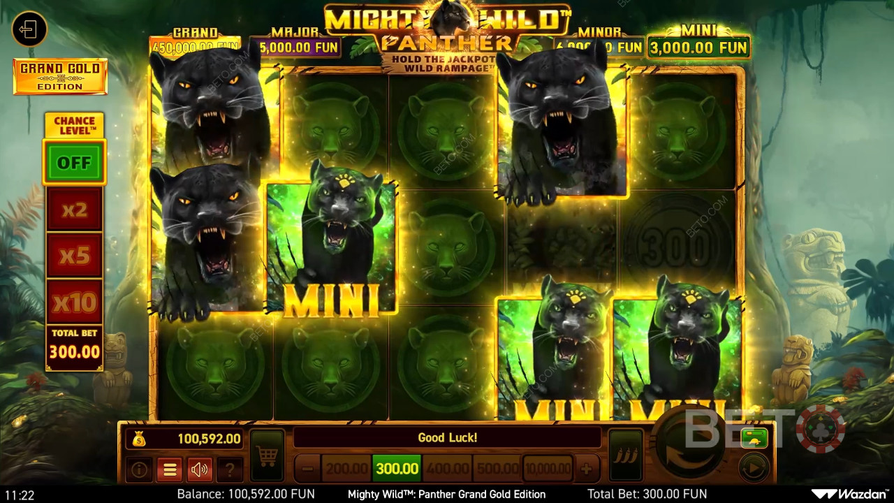 Mighty Wild: Panther Grand Gold Edition Überprüfung durch BETO Slots