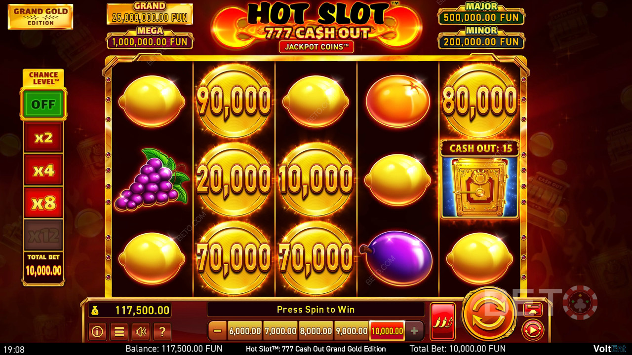 Heißer Slot: 777 Cash Out Grand Gold Edition Überprüfung durch BETO Slots