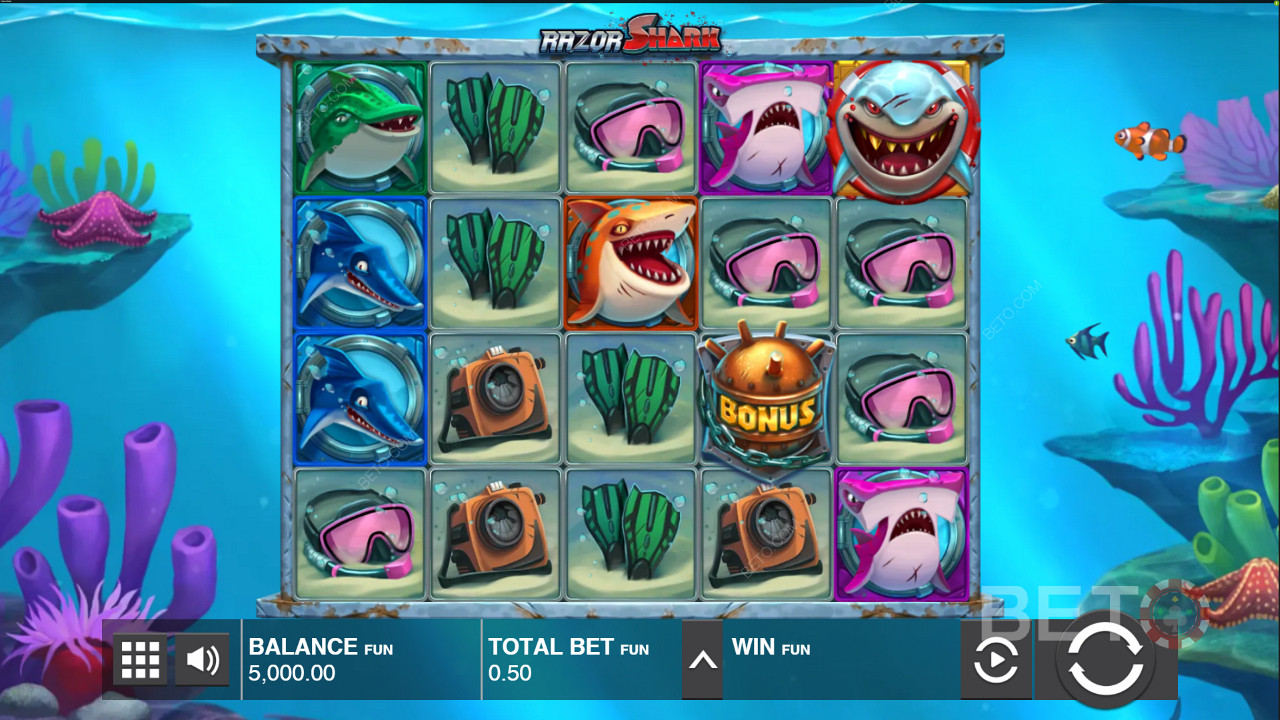 Razor Shark Video-Spielautomat