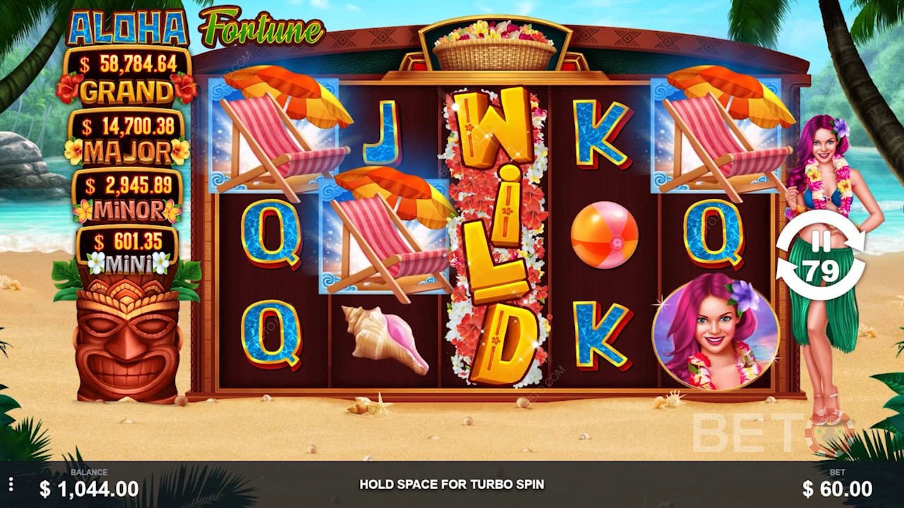 Aloha Fortune Online-Spielautomat von Pariplay