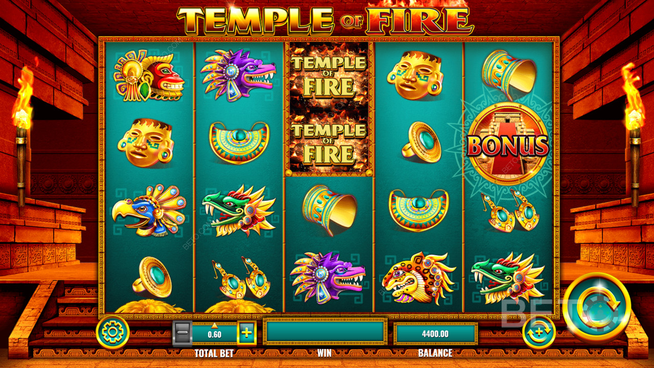 Videospielautomat Temple of Fire