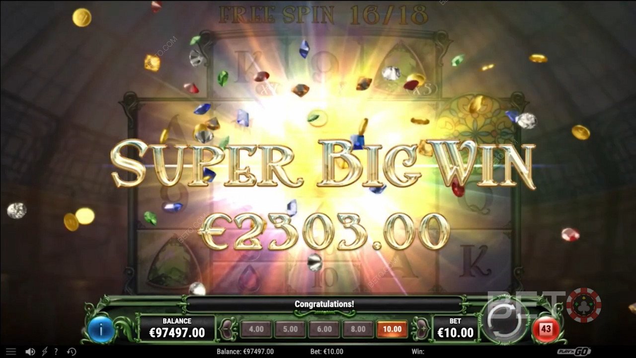 Supergroßer Gewinn beim Online-Spielautomaten Prism of Gems