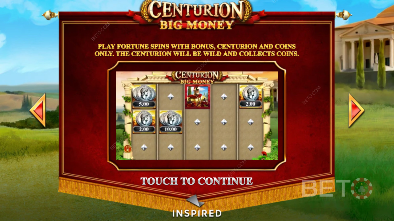 Centurion Big Money Video Slot - Unser Urteil