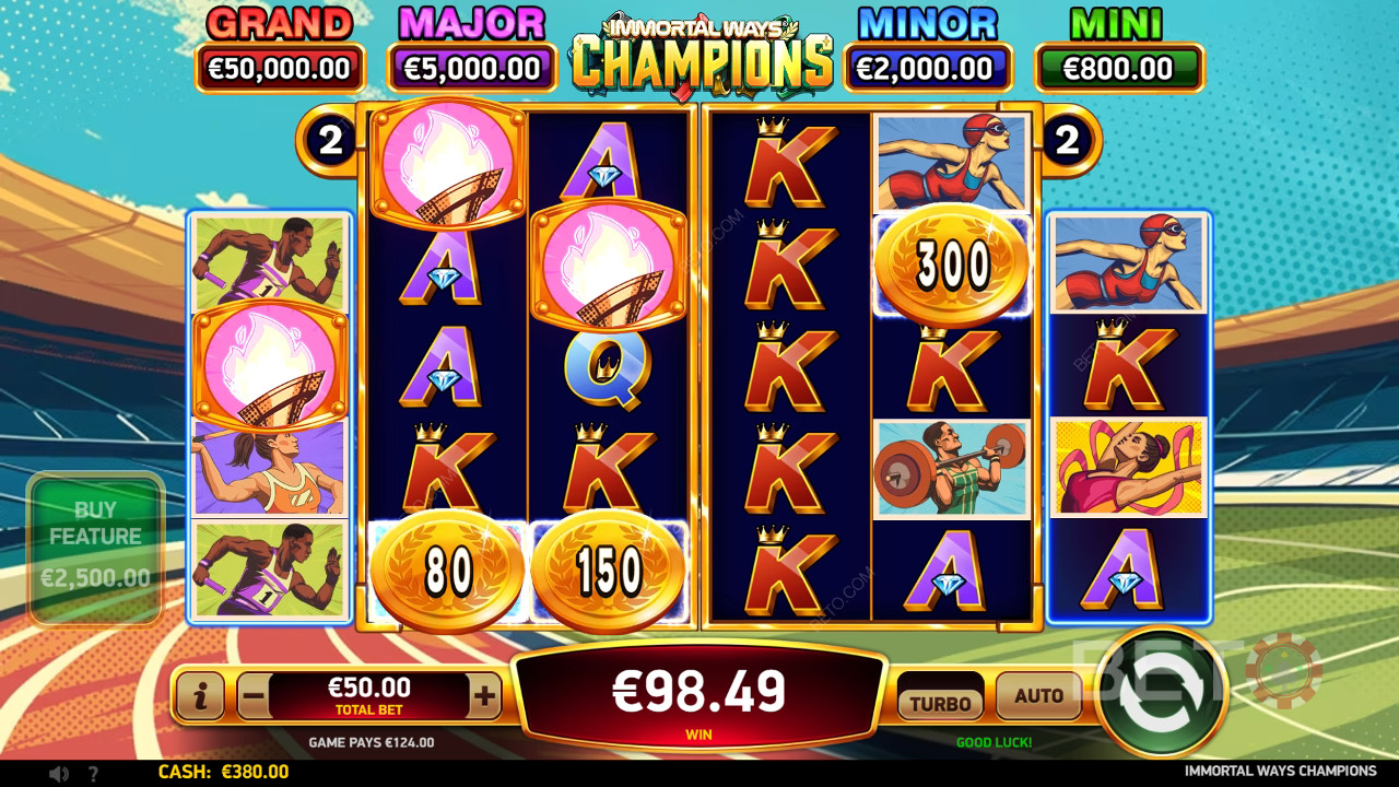 Immortal Ways Champions Überprüfung durch BETO Slots