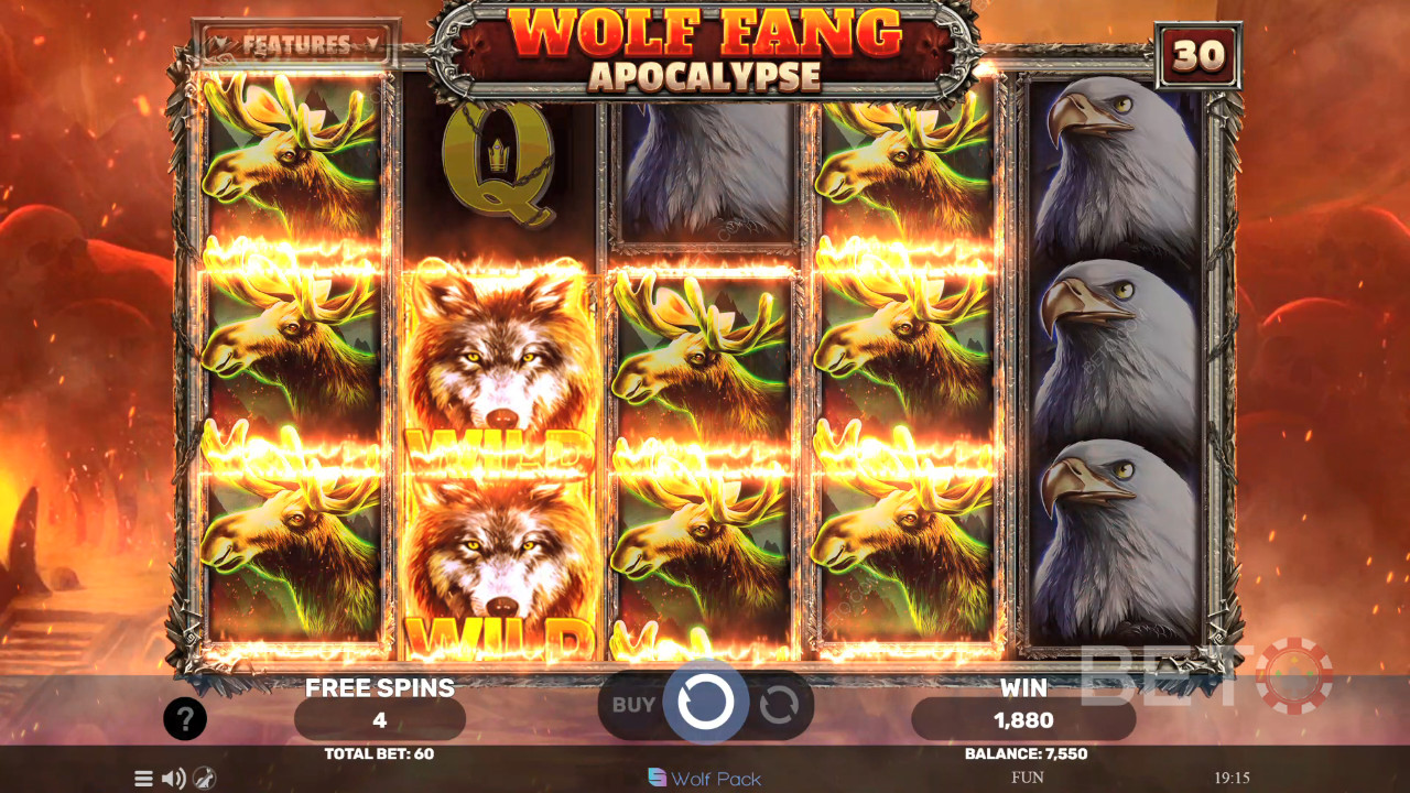 Wolf Fang - Apokalypse Überprüfung durch BETO Slots